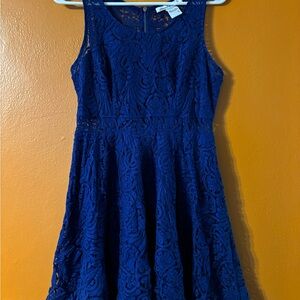 American Rag Royal Blue Lace Mini Dress